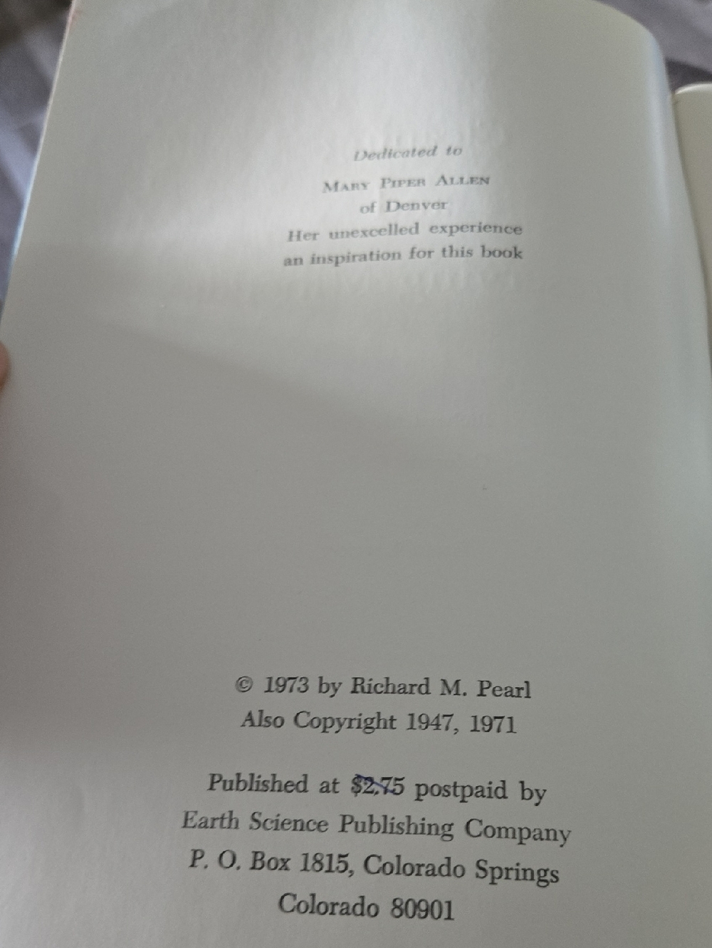 Richard M Pearl Cleaning and Preserving Minerals 3rd Revised Edition Geology - Picture 3 of 7